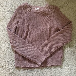 Thread & Supply Dusty Pink Crew Neck Sweater